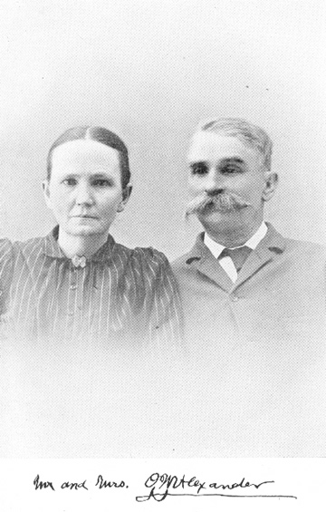 Oscar W. and Nannie (Wilson) Alexander